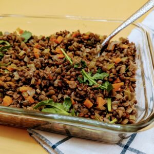 Warm Lentil Salad