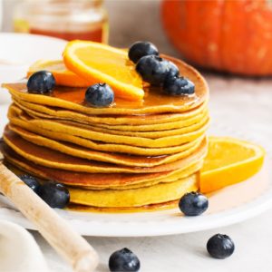 Butternut Squash and Almond Flour Pancakes