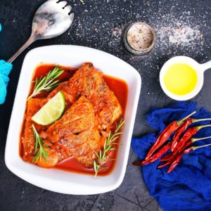 Moroccan Fish in Spicy Tomato Sauce