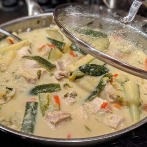 Spicy Coconut Chicken Thai Curry