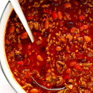 Spicy Cookoff Style Chili Beans