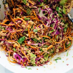 Crunchy Thai Peanut and Quinoa Salad