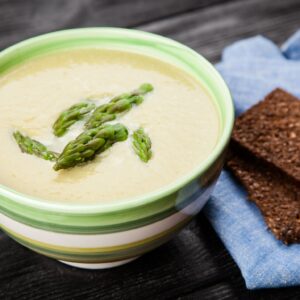 Ayurvedic Cream of Asparagus Soup