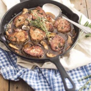Decadent Pork Medallions in Mushroom Sauce