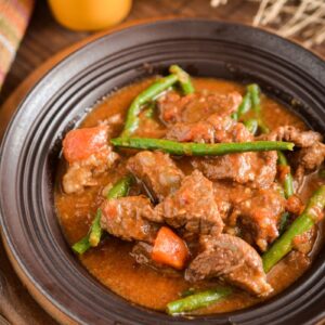 Beef and Green Bean Stew-Low FODMAP