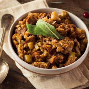Stuffing with Cremini Mushrooms