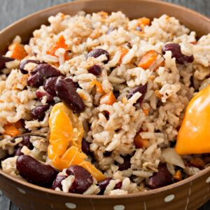 Honduran Coconut Rice and Beans