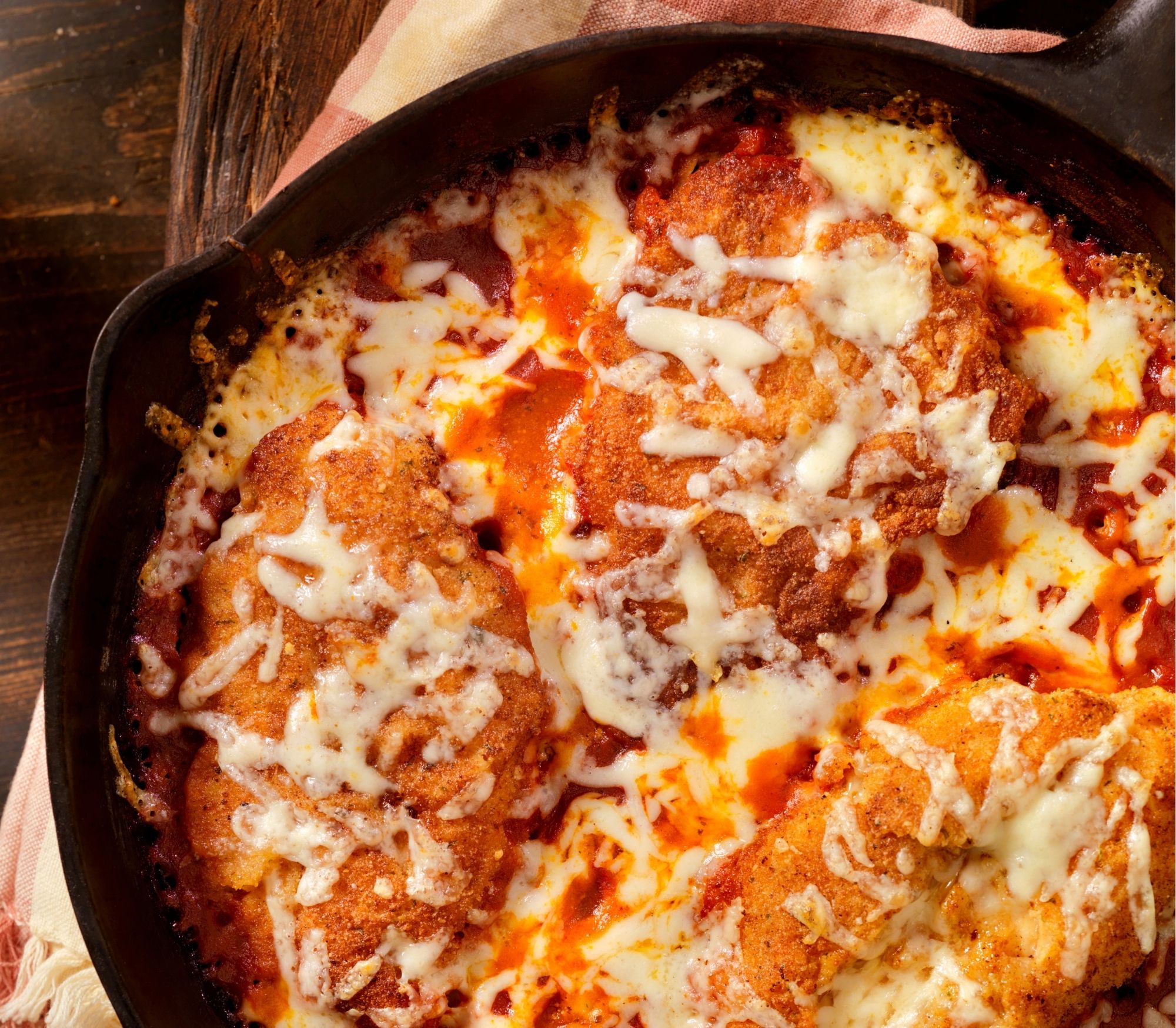 Low Carb and Gluten Free Chicken Parmesan