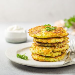 Cauliflower Broccoli Baked Patties