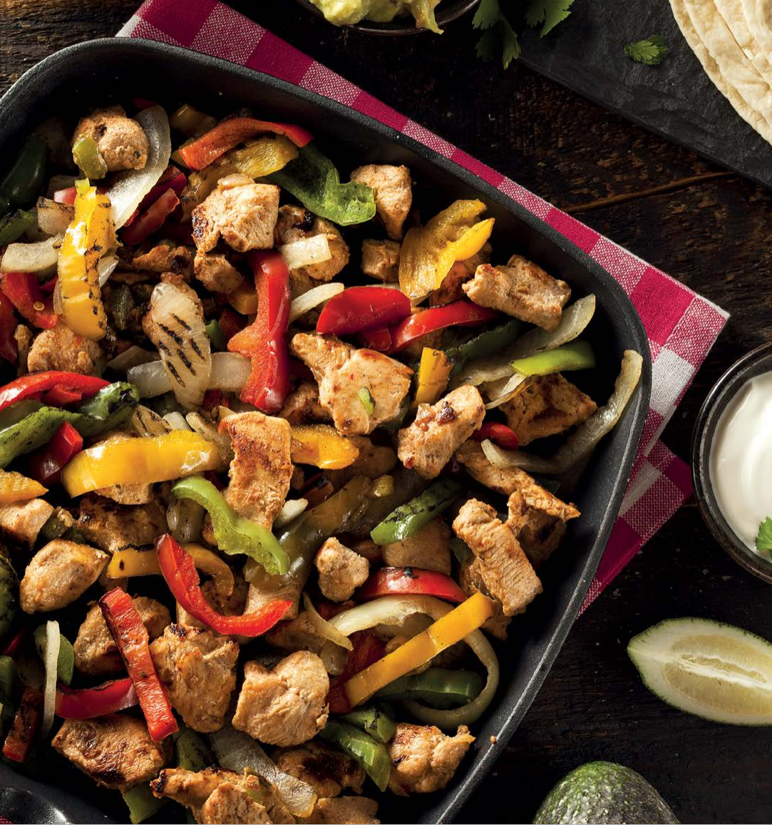 Clean Diet Chicken Fajitas