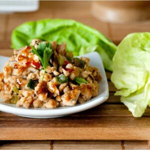 Hoisin Chicken Lettuce Wraps
