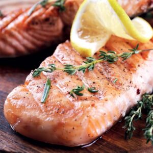 Salmon with Lemon and Thyme
