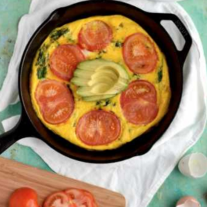 Tomato Basil Frittata