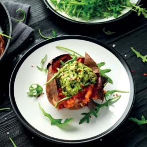 Chicken Empadáo Sweet Potato Boats