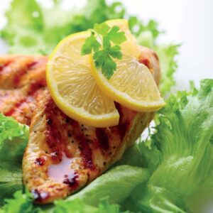 Grilled Chicken and Butter Lettuce Salad