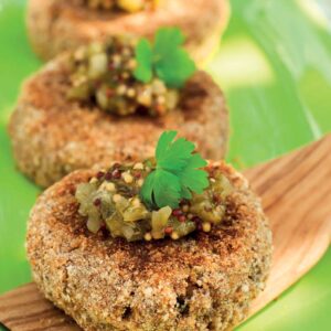 Clean Diet Lentil and Mushroom Veggie Burgers