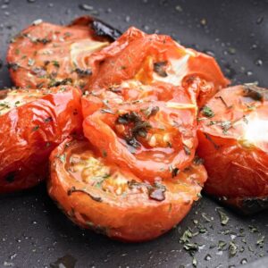 Baked Tomatoes with Parsley