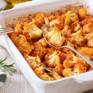 Sticky Sesame Cauliflower