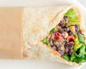 Mexican Black Bean Wrap