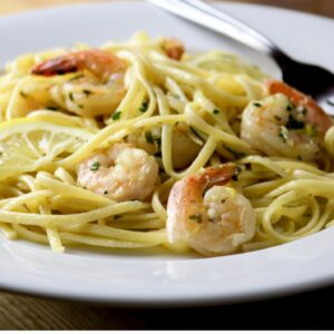 Shrimp Scampi Linguine
