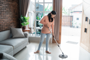 Spring clean floors