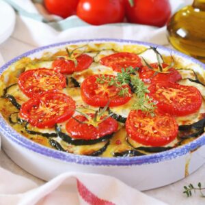 Zucchini and Tomato Gratin