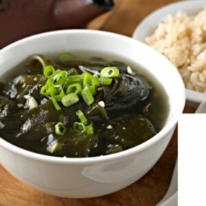 Korean Seaweed Soup (birthday soup)
