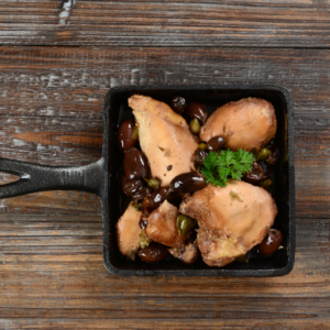 Chicken Marbella with Dates