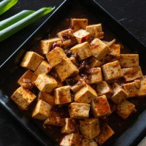Baked Ginger-Tamari Tofu