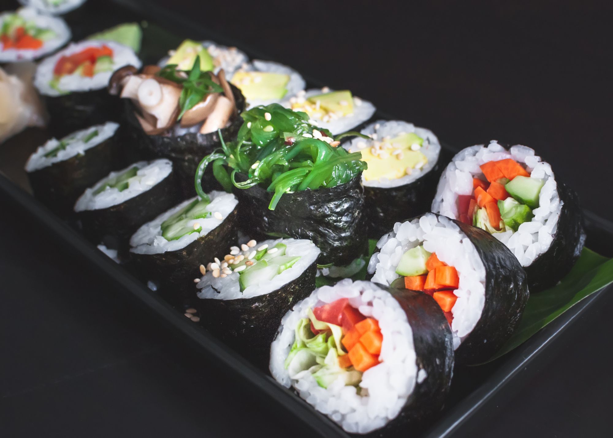 Vegetable Sushi Roll
