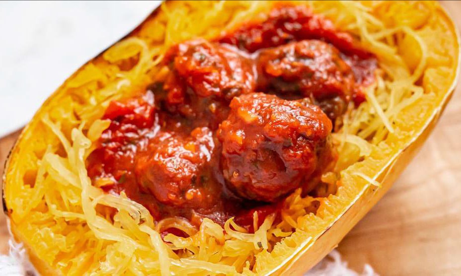 Meatball Spaghetti Squash