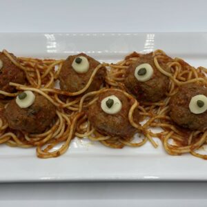 Zombie Eyes (Halloween Meatballs)