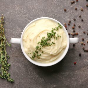 Vegan Lean Cauliflower Mashed Potatoes