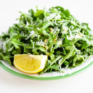 Arugula Salad with Lemon Vinaigrette