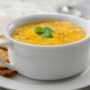 Curried Roasted Butternut Squash Soup