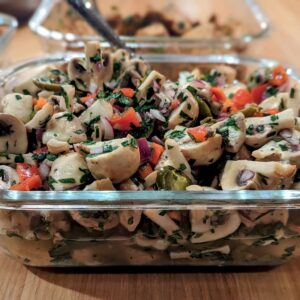 Peruvian Mushroom Ceviche