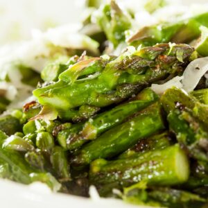 Sautéed Asparagus and Peas