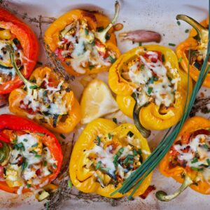 Vegetarian Stuffed Peppers
