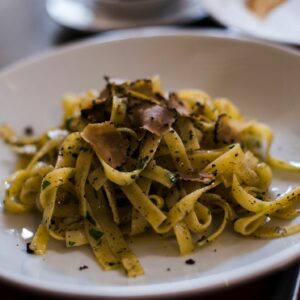 Vegan Walnut Bolognese with Brown Rice Pasta