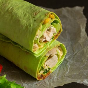 Chipotle Shredded Tofu Wrap