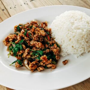 Thai Basil Chicken Bowls