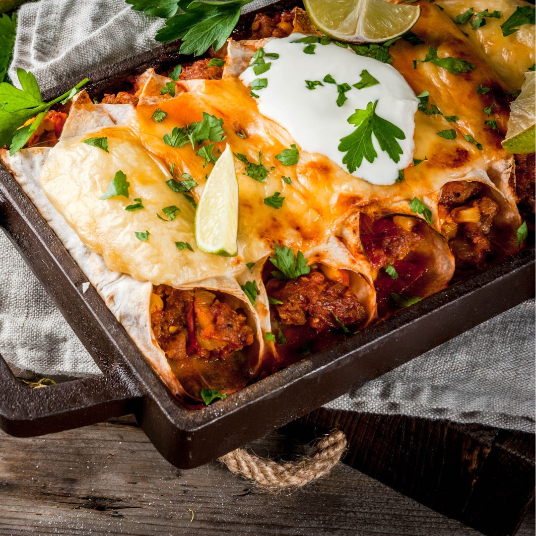 Chili Enchiladas