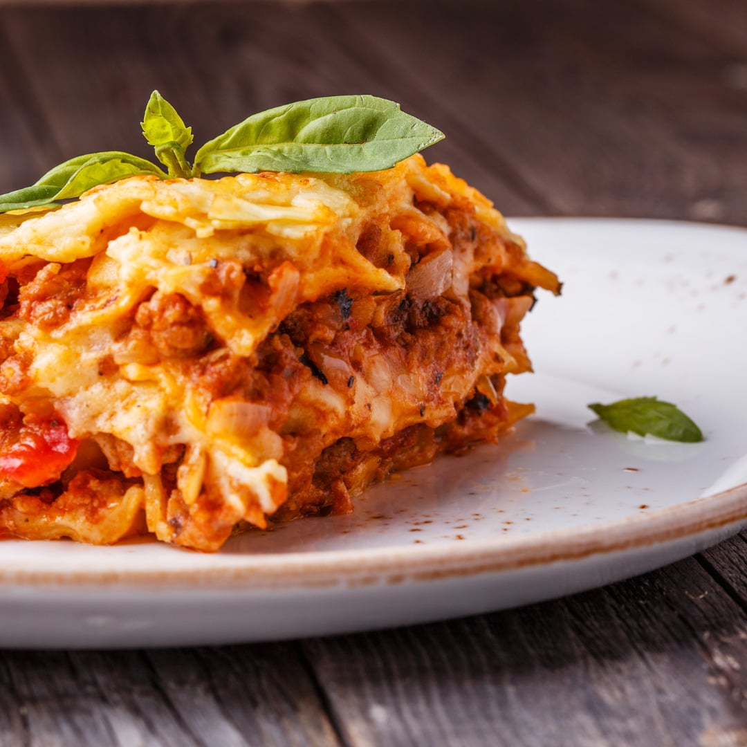 Chili lasagna