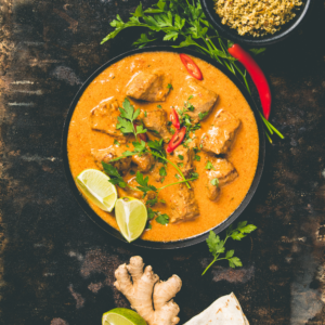 Coconut Fish Curry with Broccolini