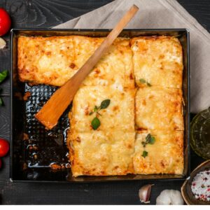 Keto Ground Beef Cauliflower Lasagna