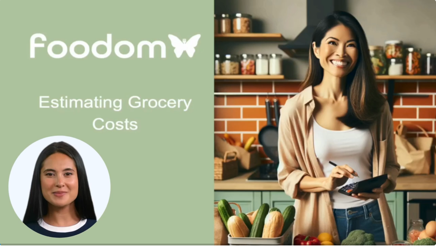 Estimating grocery shopping