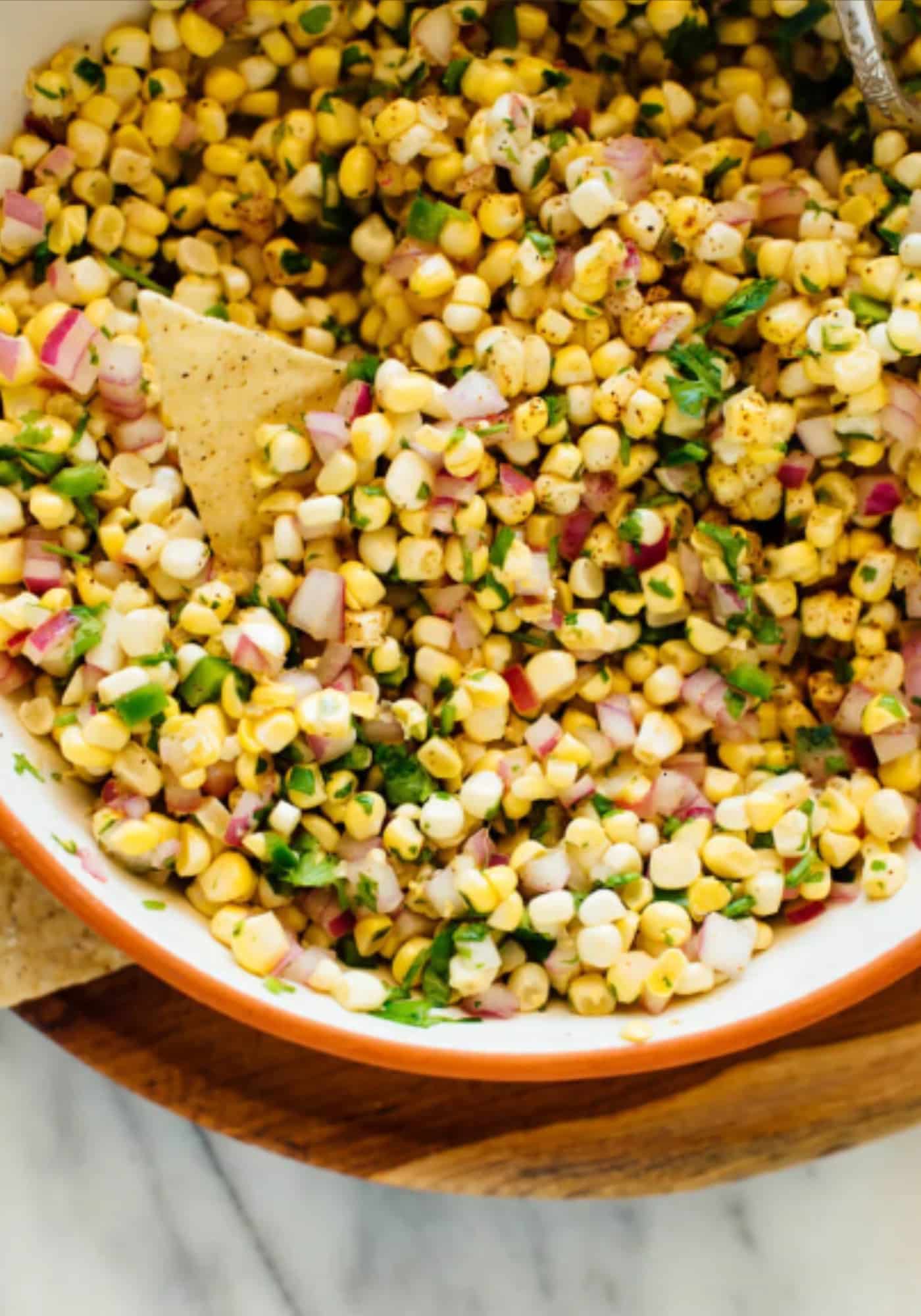 Corn salsa