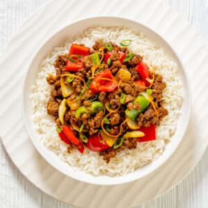 Korean Spicy Rice Bowl