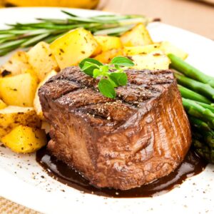 Buffet Dinner with Stuffed Filet Mignon and Glazed Cod* per person with Chef Mona Kobrossi (SF, Peninsula, East and South Bay Only)