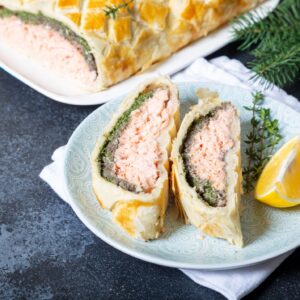 Buffet Dinner with Salmon Wellington or Beef Stroganoff* per person with Chef Mona Kobrossi (SF, Peninsula, East and South Bay Only)